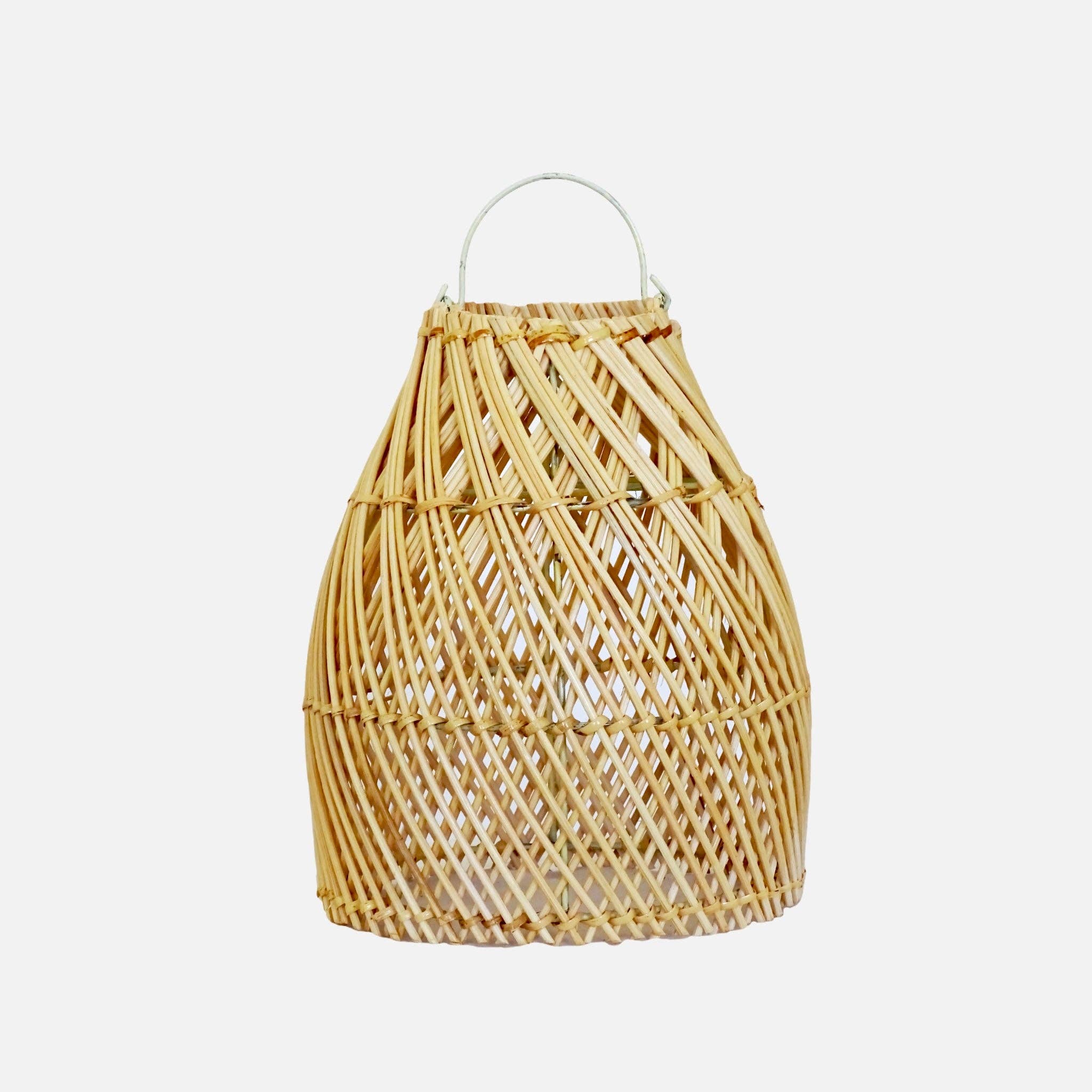 Lampenschirm Rattan Ayana Natur gekreuzt