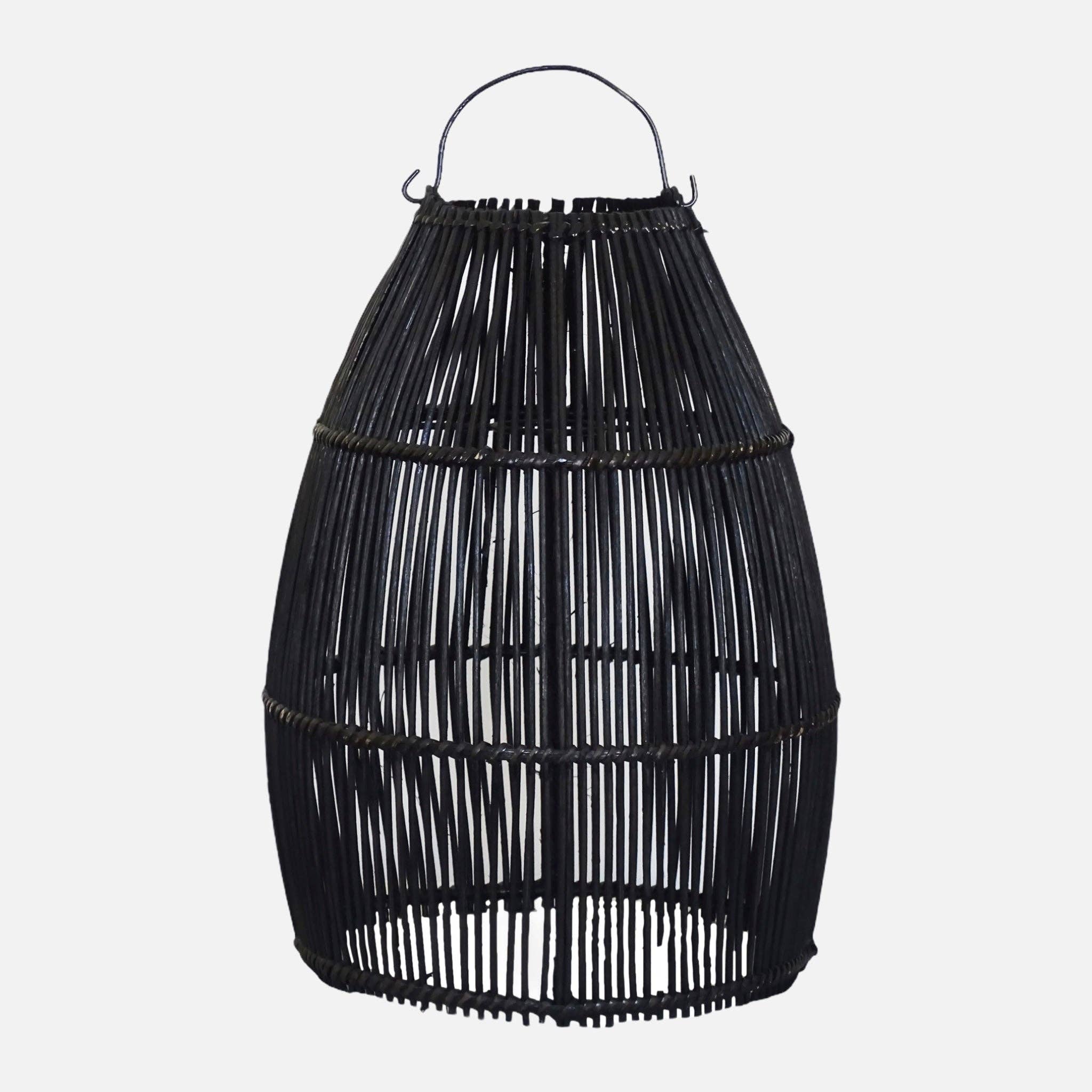 Lampenschirm aus Naturrattan Ayana