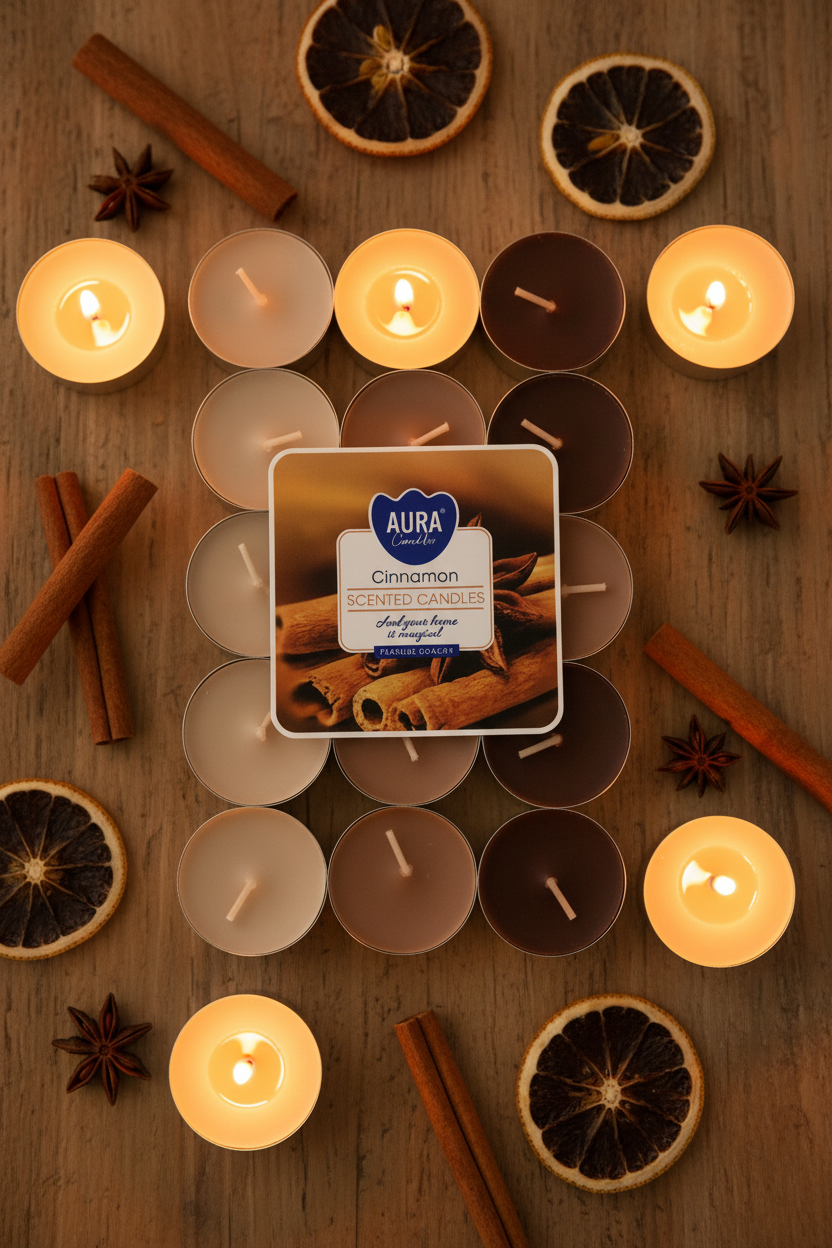 Pack de 30 Velas Aromáticas – de Calidez y Aroma para tu Hogar
