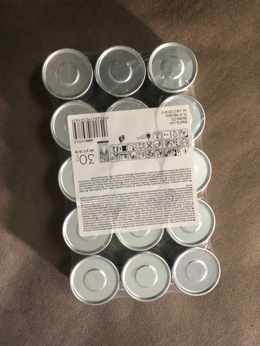 Pack de 30 Velas Aromáticas – de Calidez y Aroma para tu Hogar
