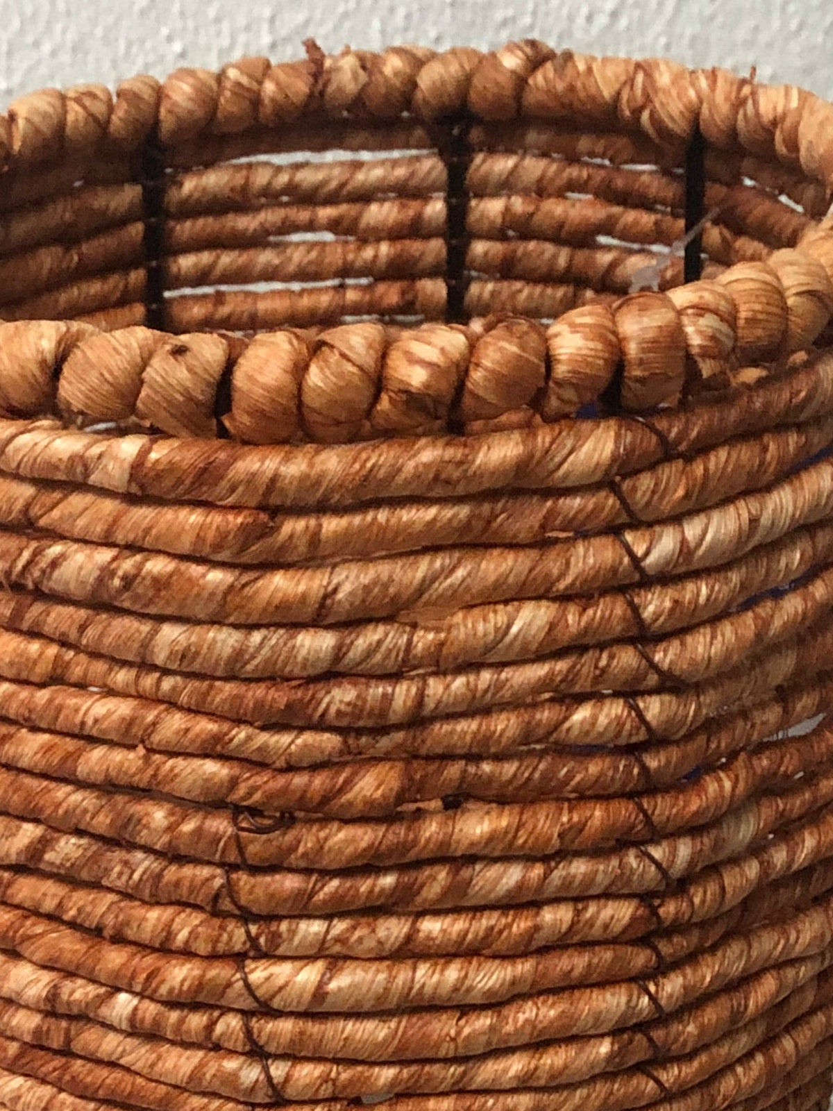 Macetero set 3 Fibra Madera 34x34x60cm