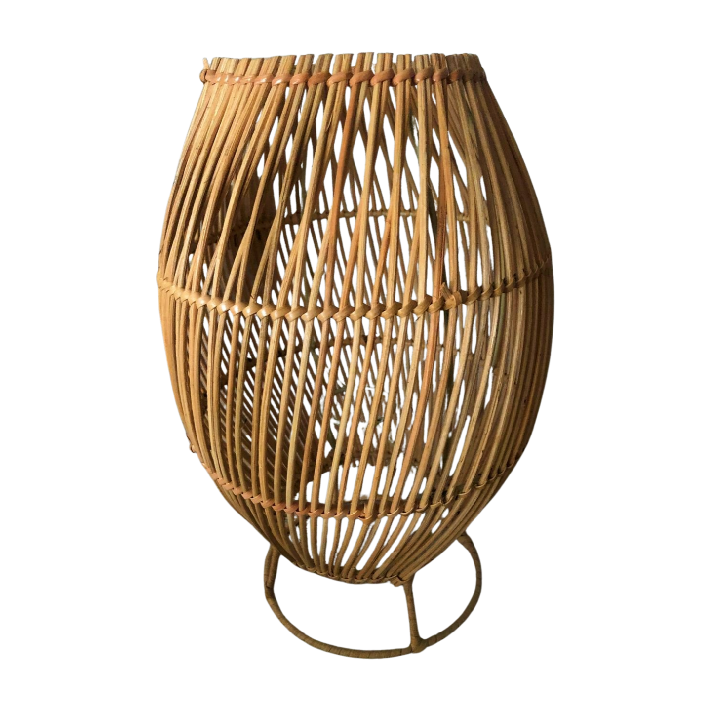 Lámpara de Mesa de Ratán Ermera