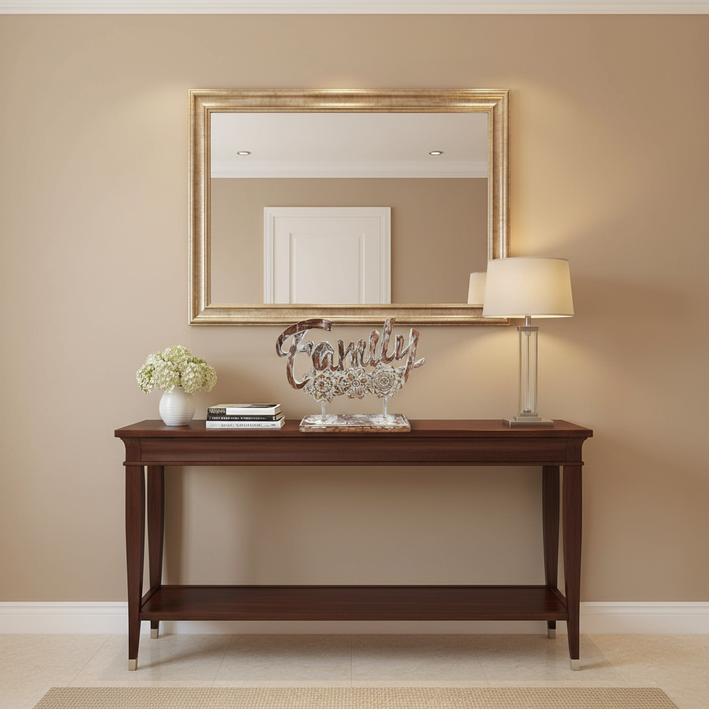 Familia de decoración de resina 25, 5x5x21, 5